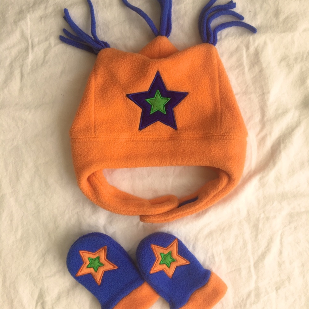 Hanna Andersson hat & mittens